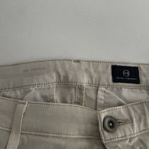Adriano Goldschmied Pants Adult 31R Beige Tristan Tailored Trouser Women
